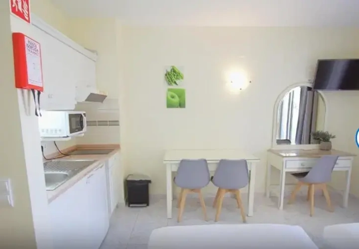 Double Studio with pool view