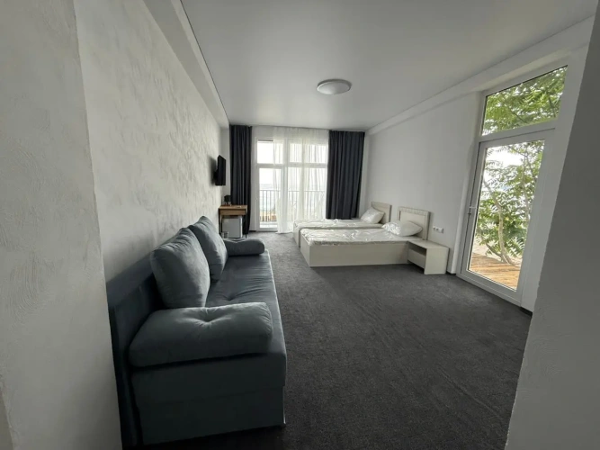 Double Family Suite with balcony and with sea view