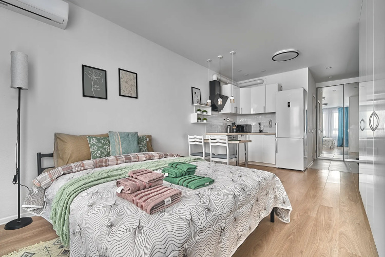 Фотография номера квартиры Квартира Тихая квартира-студия