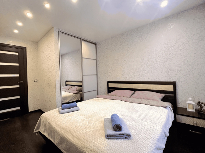 Фотография номера квартиры Апартаменты 51 Евродвушка в Центре Экспедиция на Север на Полярных Зорях, 19