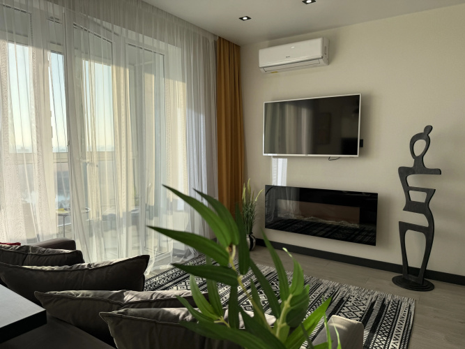 Studiya S Panoramnym Vidom Na Reku Flat