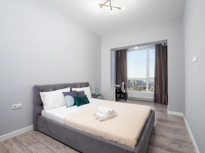 Фотография номера квартиры Квартира евродвушка с уютом и с видом на горы