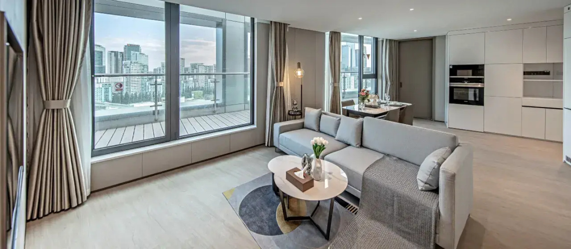 1 Bedroom Deluxe Apartment with city view