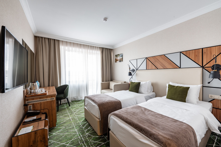Twin room with balcony