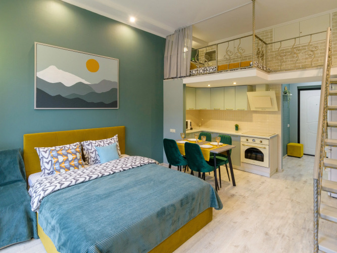 Фотография номера квартиры Апартаменты Двухуровневые в супер-центре