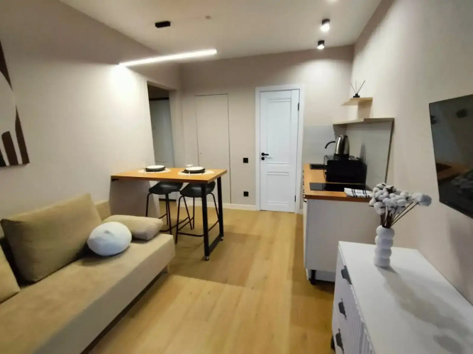 Фотография номера квартиры Апартаменты Горки с балконом рядом с метро и ТЦ