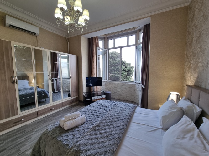 Double Apartment with balcony and with view