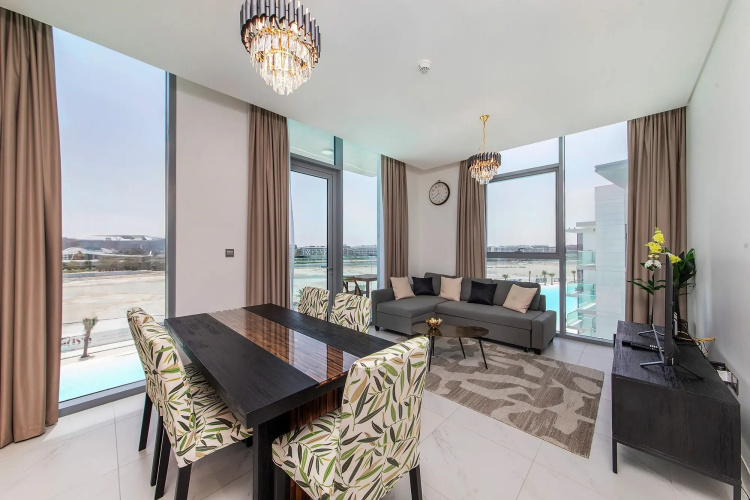 Lagoon View | 1Br | District One Apartments