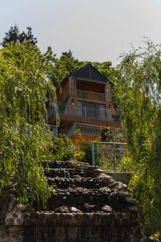 Quadruple Chalet with balcony and with sea view