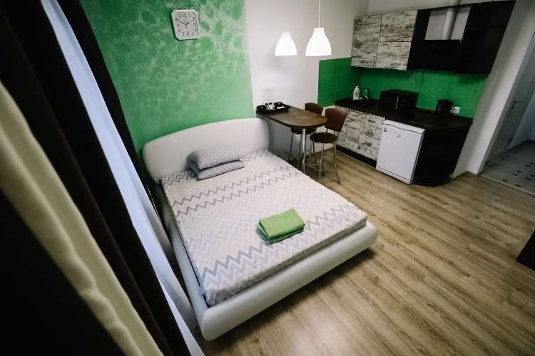 Фотография номера квартиры Квартира Удобная Студия Через Дорогу от Мрнц им Цыба