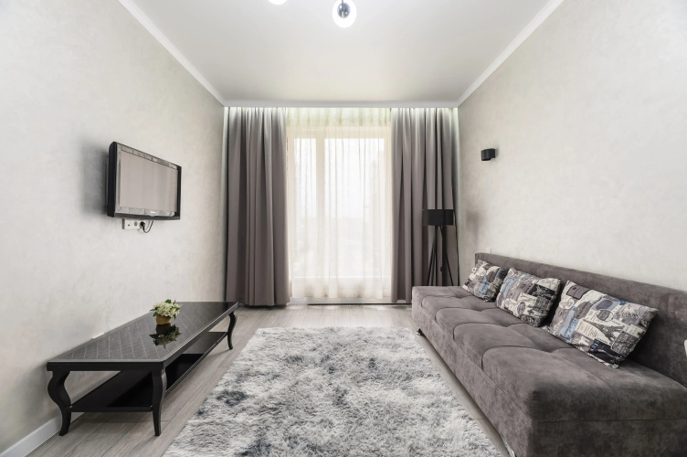 S Krasivym Vidom na Gory Flat