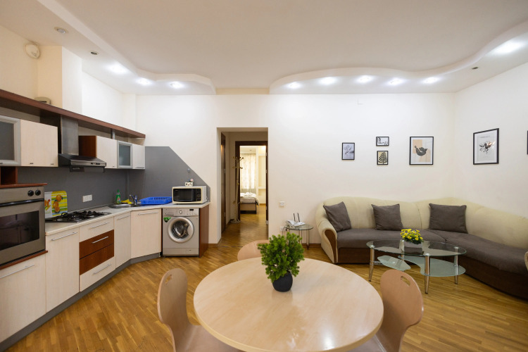 Фотография номера квартиры Апартаменты 2 комнатная уютная на Торговой (Kolorit)