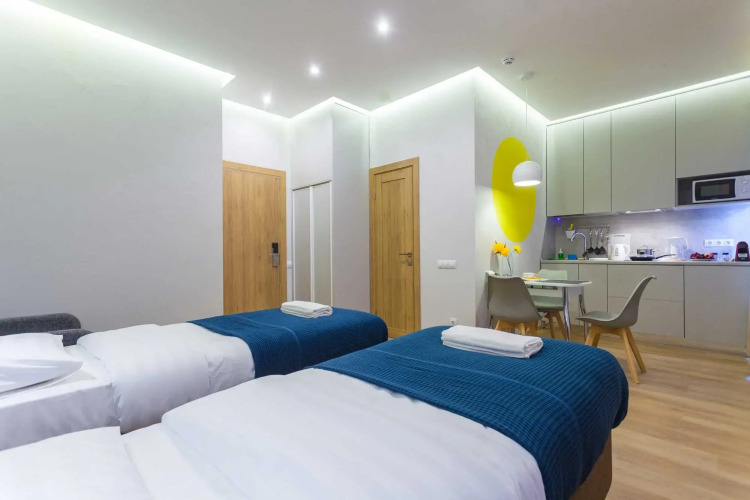 Фотография номера апарт отеля Оранжевое небо