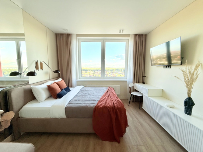 Фотография номера квартиры Квартира Cтудия на улице Анны Ахматовой 11к3