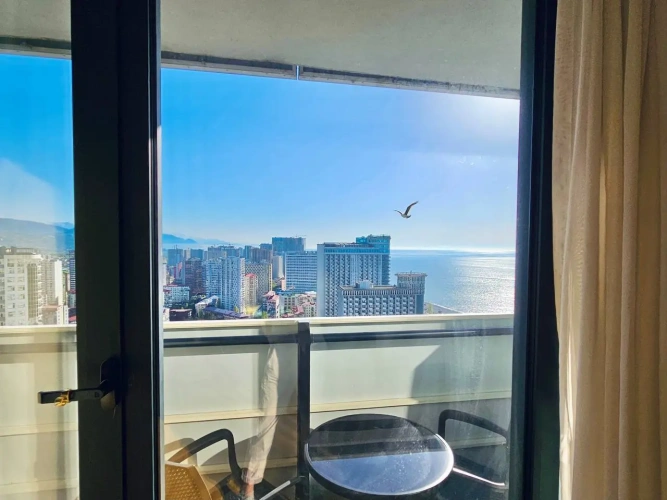 Deluxe Double room with balcony and with sea view