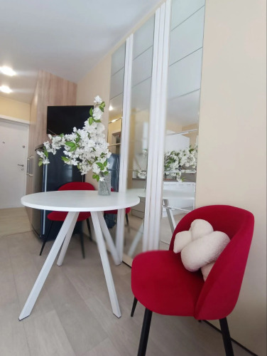 Фотография номера квартиры Квартира Дизайнерская Студия Для 3 Гостей у Моря Солнечный Акцент