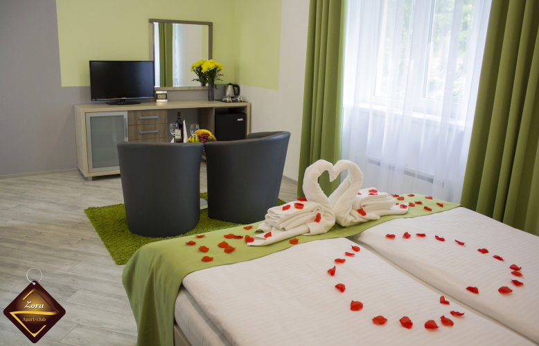 Superior Double room with balcony and with view