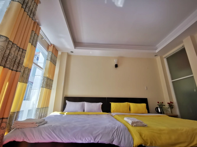 Economy Quadruple room with view