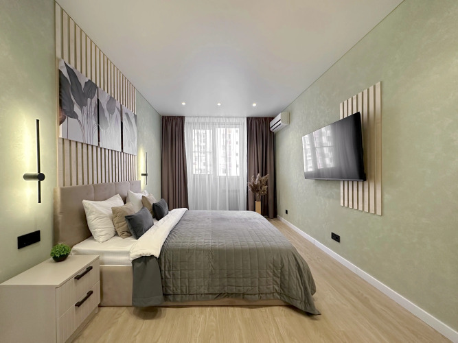 Фотография номера квартиры Апартаменты в Эко-стиле ЖК Новый Свет