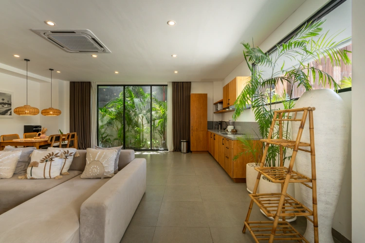 2 Bedrooms Suite with garden view