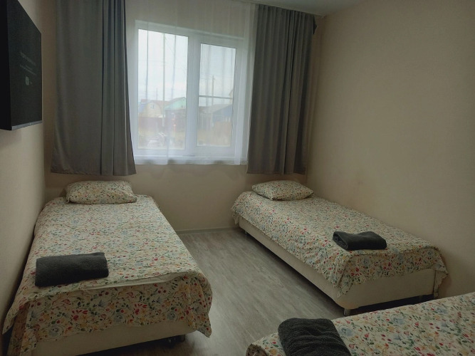 Фотография номера квартиры Апартаменты Вместительные Двухкомнатные  №2 в Новом Доме для Проживания от 1 до 4 Человек