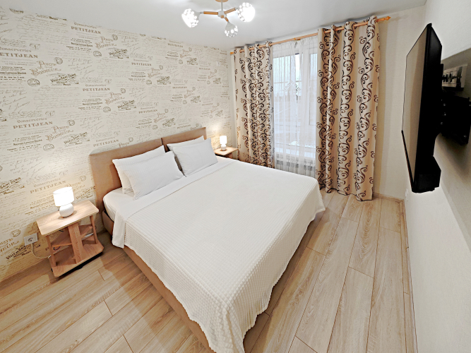 Фотография номера квартиры Квартира Шикарная двухкомнатная квартира у ТЦ Мега