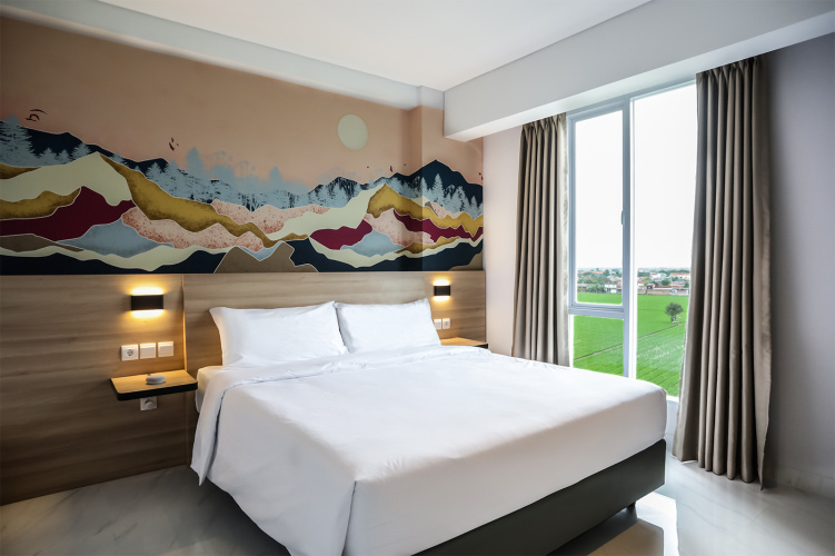 Deluxe Double room with view