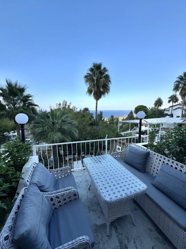 Deluxe room with balcony and with sea view