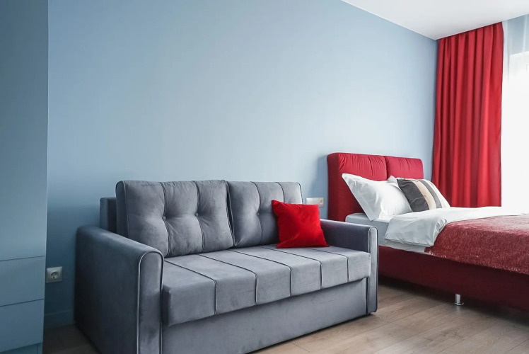 Фотография номера квартиры Апартаменты Blue by Pavlov