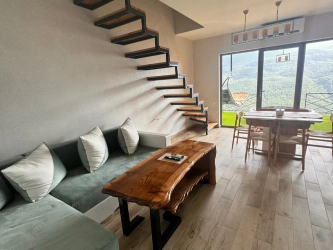 Superior Quadruple room with balcony and with view