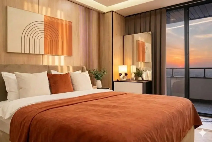 Фотография номера квартиры Апартаменты бизнес-класса в центре города