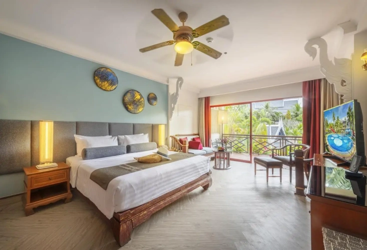 Executive Double room with balcony and with garden view