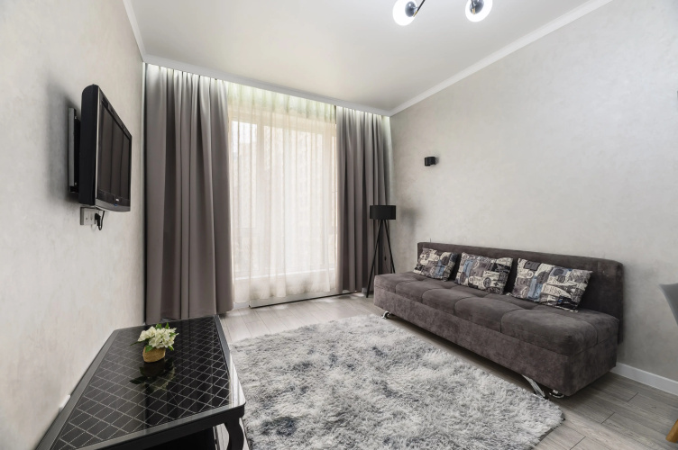 S Krasivym Vidom na Gory Flat