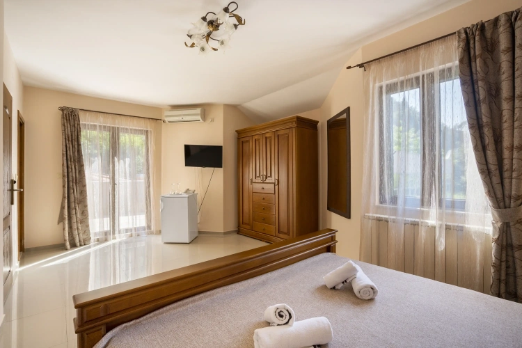 Standard Double room with balcony and with view