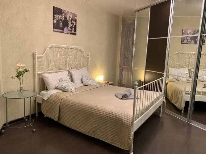 Фотография номера квартиры Апартаменты Видовая Трёшка на Коломяжском 15