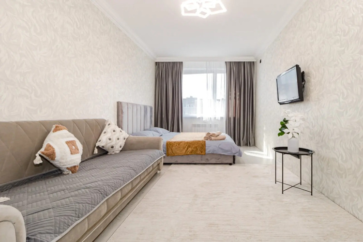 Фотография номера квартиры Апартаменты светлые рядом с Ханшатыром