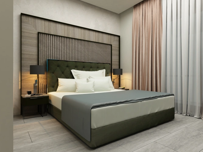 Deluxe Double room with city view