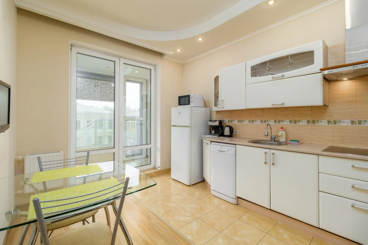 Фотография номера квартиры Апартаменты Sutki Rent у Невы с Террасой