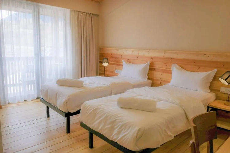 Standard Twin room with view