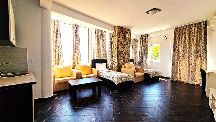 Family Suite with balcony and with sea view
