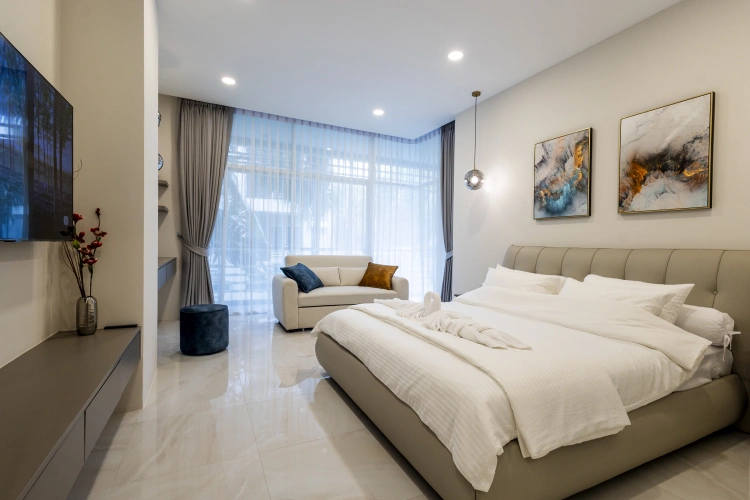 3 Bedrooms Superior Quintuple Apartment with balcony