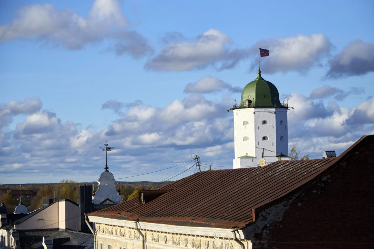 Фотография номера квартиры Квартира Две Башни с видом на Главные достопримечательности Выборга