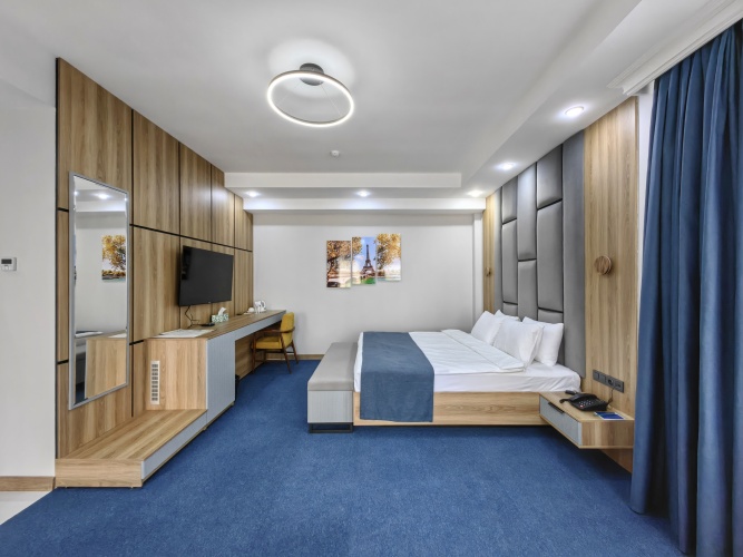 Superior Double room with balcony and with city view