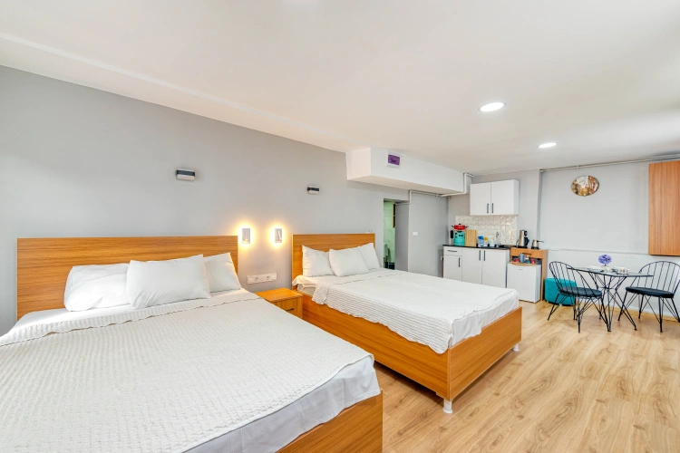 Double room with Kitchenette with city view