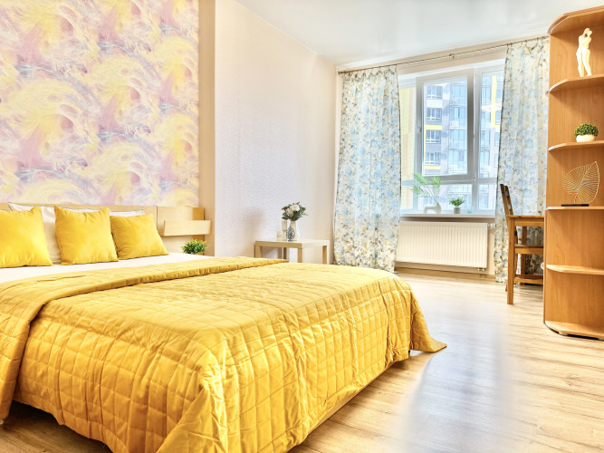 Фотография номера квартиры Квартира Большая 2х Комнатная в Новом Доме у Метро