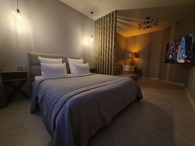 Фотография номера квартиры Апартаменты Стиль и Комфорт в Центре