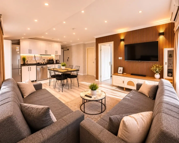 2 Bedrooms Quadruple Apartment