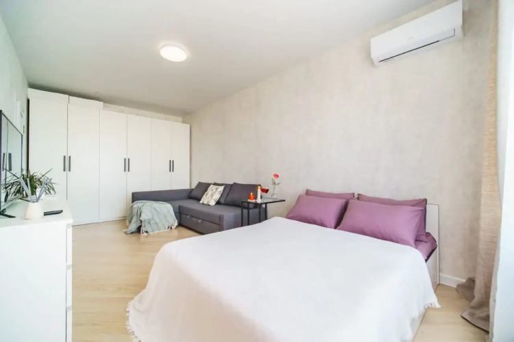 Фотография номера квартиры Апартаменты "Билет в Париж" рядом с парком Галицкого. Сеть Мята