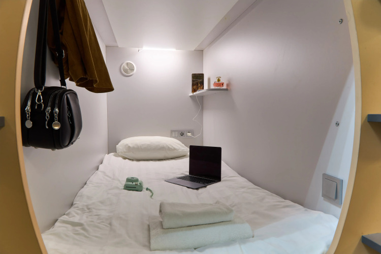 Фотография номера хостела Капсульный отель Оранжевое небо