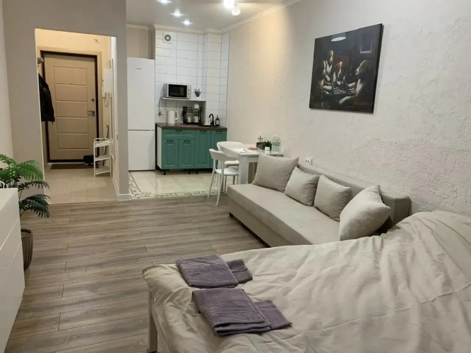 Фотография номера квартиры Квартира Студия у метро недалеко от центра